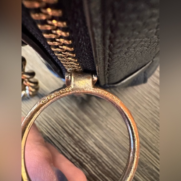 Coach Black Pebbled Leather Camera Crossbody Bag - Picture 6 of 15